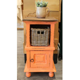 Aule Solid Wood End Table
