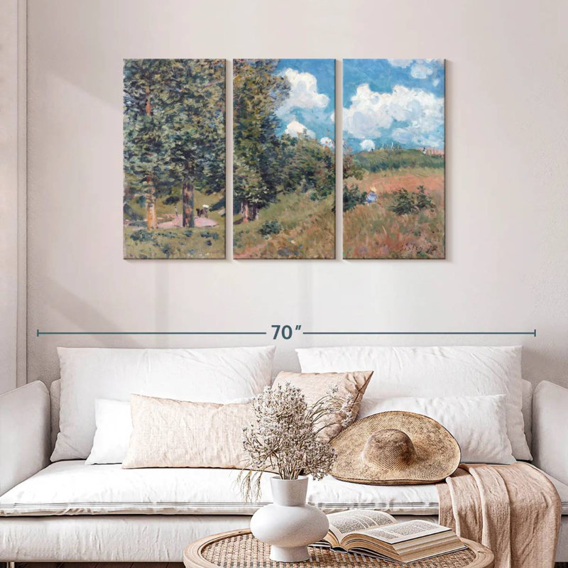 Alvord Versailles To Saint Germain, 28" H x 45" W