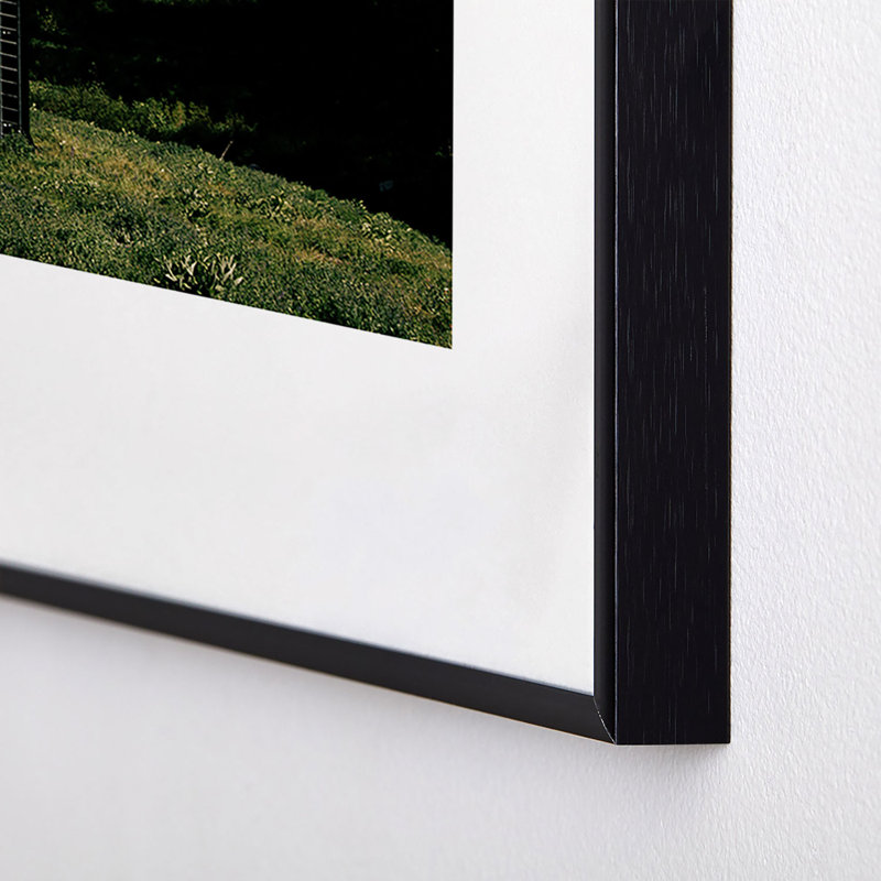 Reproduction d'art encadrée en métal Hannah Kemp Forest, Noir, H 19 po x l 13 po