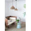 Lustre tissé en corde S / 2