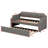 Upholstered Daybed With Trundle-106363889