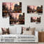 «Rose Twilight Rendezvous In Paris I», décoration murale en acrylique Paris-101522939