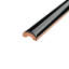 Bordon 1"x 7-7/8" Ceramic Quarter Round Wall Tile Trim in-659432137