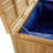 Water Resistant Bamboo Deck Box in Brown-133568018