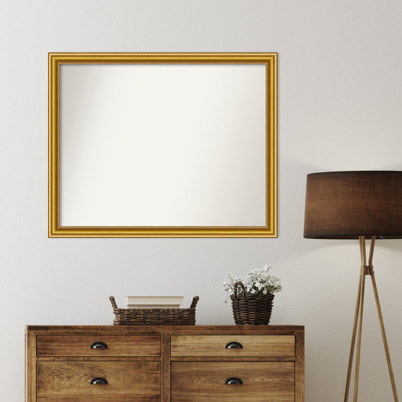 Tailey Solid Wood Wall Mirror, 33.75" x 41.75"