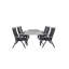 Jayesh 6 - Person Patio Dining Set with Extendable Rectangular Table-576858503