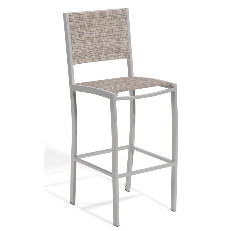 Travira Outdoor Bar Stool, Bellows
