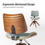 Chaise de bureau pivotante rembourrée Oswina-1749514882