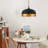 Modern Matte Black Dome Single Pendant-888337564