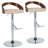 Grotto Swivel Upholstered Adjustable Height Counter Stool with Metal Frame-94351915-94351919