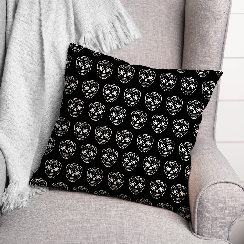  Coussin décoratif noir et blanc