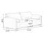 102.36" Creamy white Polyester Modular Sofa cushion couch-129412343