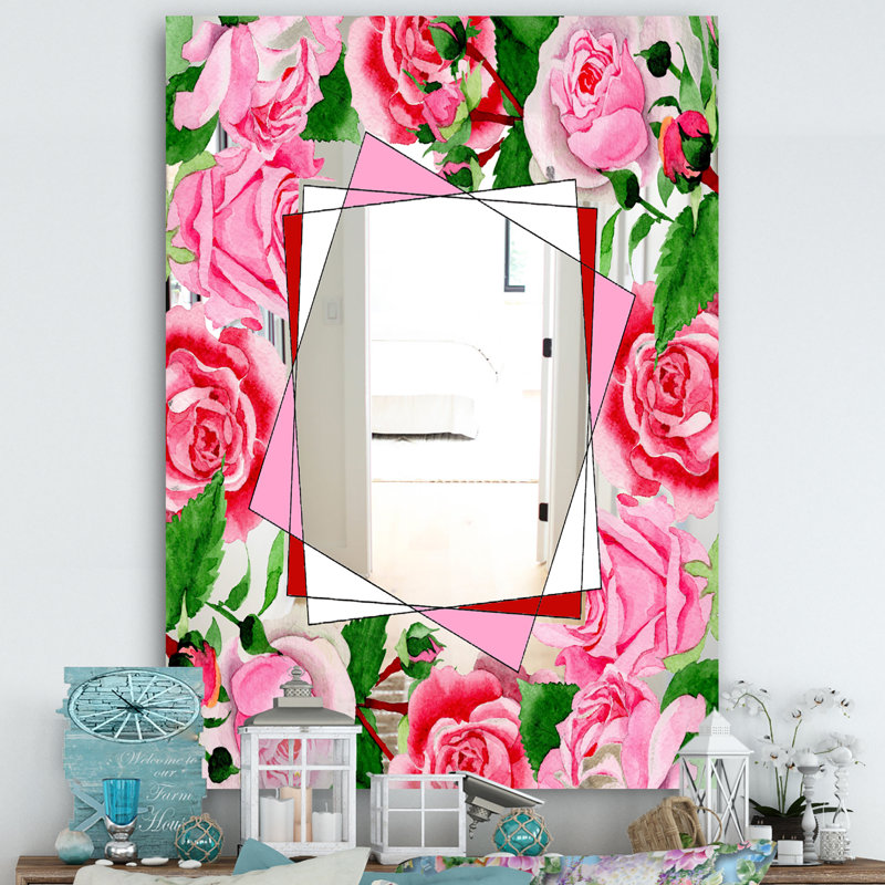 Miroir d'appoint Efflorescent, H 39,4 po x l 29,5 po