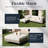  8-piece Wicker Rattan Patio Furniture Set, Deep Seating Outdoor Modular Sectional Sofa Conversation Set With Thick Cushions For Lawn, Garden-1345660029