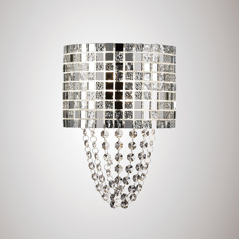 Flush Mounted Sconce, Chrome