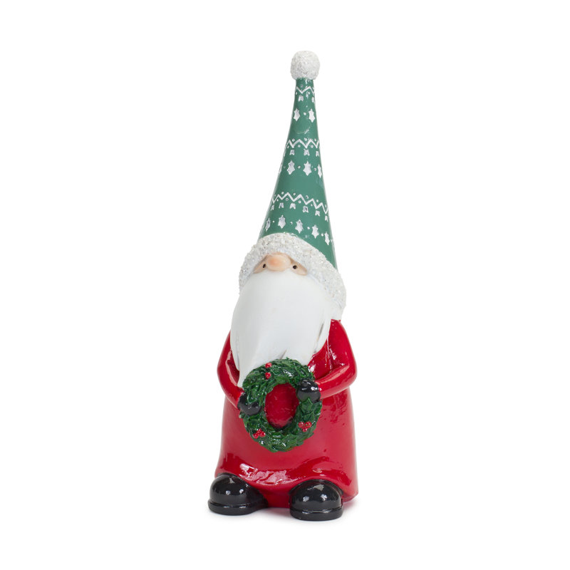 Ensemble de 2 figurines gnome avec couronne