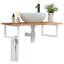 Acacia Wood Bracket Shelf-1706510031