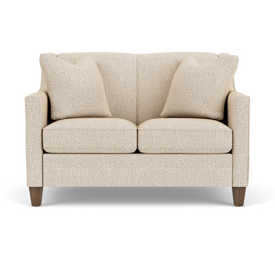 53" Square Arm Loveseat by Flexsteel