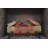 28 Inch Infrared Electric Fireplace Insert, Touch Panel Home Decor Heater, Smokeless Firebox With Fixed Trim Kit.With Crackling Sound