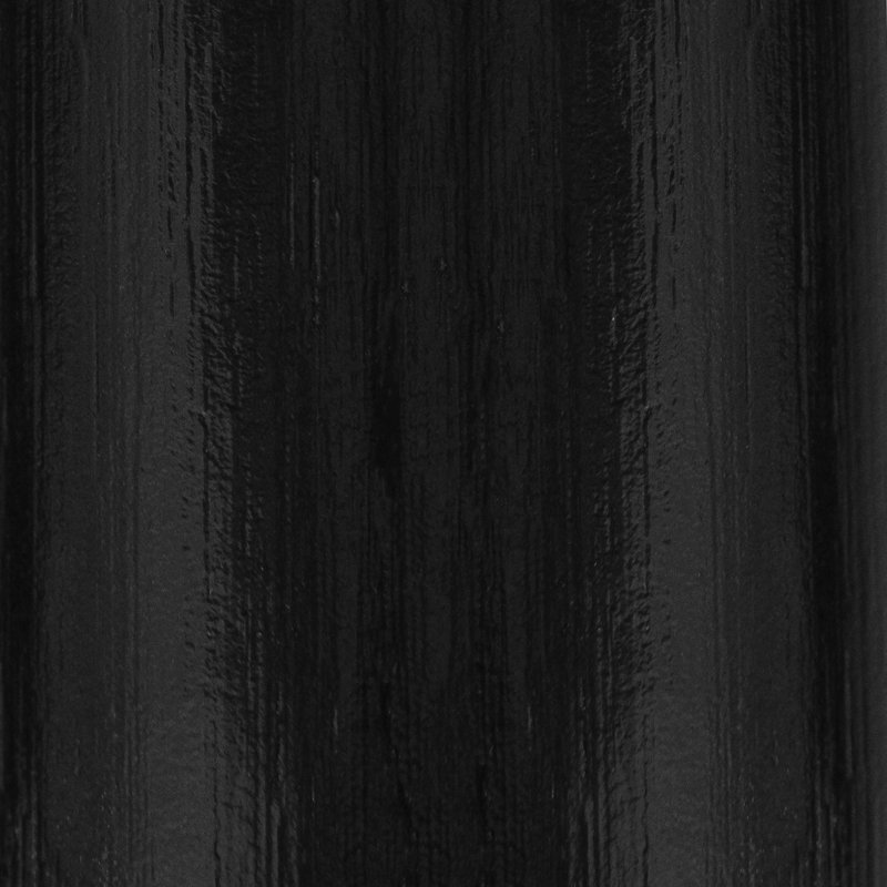 Full Black Rattan Wall-Mounted Panel Headboard
