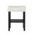 Set Of 2, 26.75" Backless Fabric Counter Height Barstool,  Beige-522345398