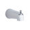 Garniture de bec de baignoire murale avec inverseur Foundations