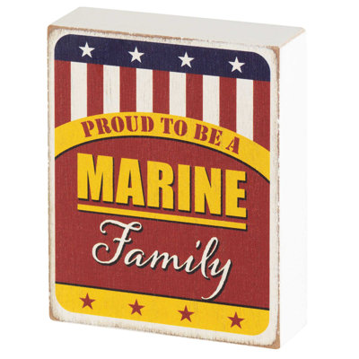 Plaque décorative Marine Family