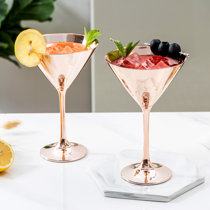 Wayfair, Martini Glasses Red Drinkware, Up to 65% Off Until 11/20