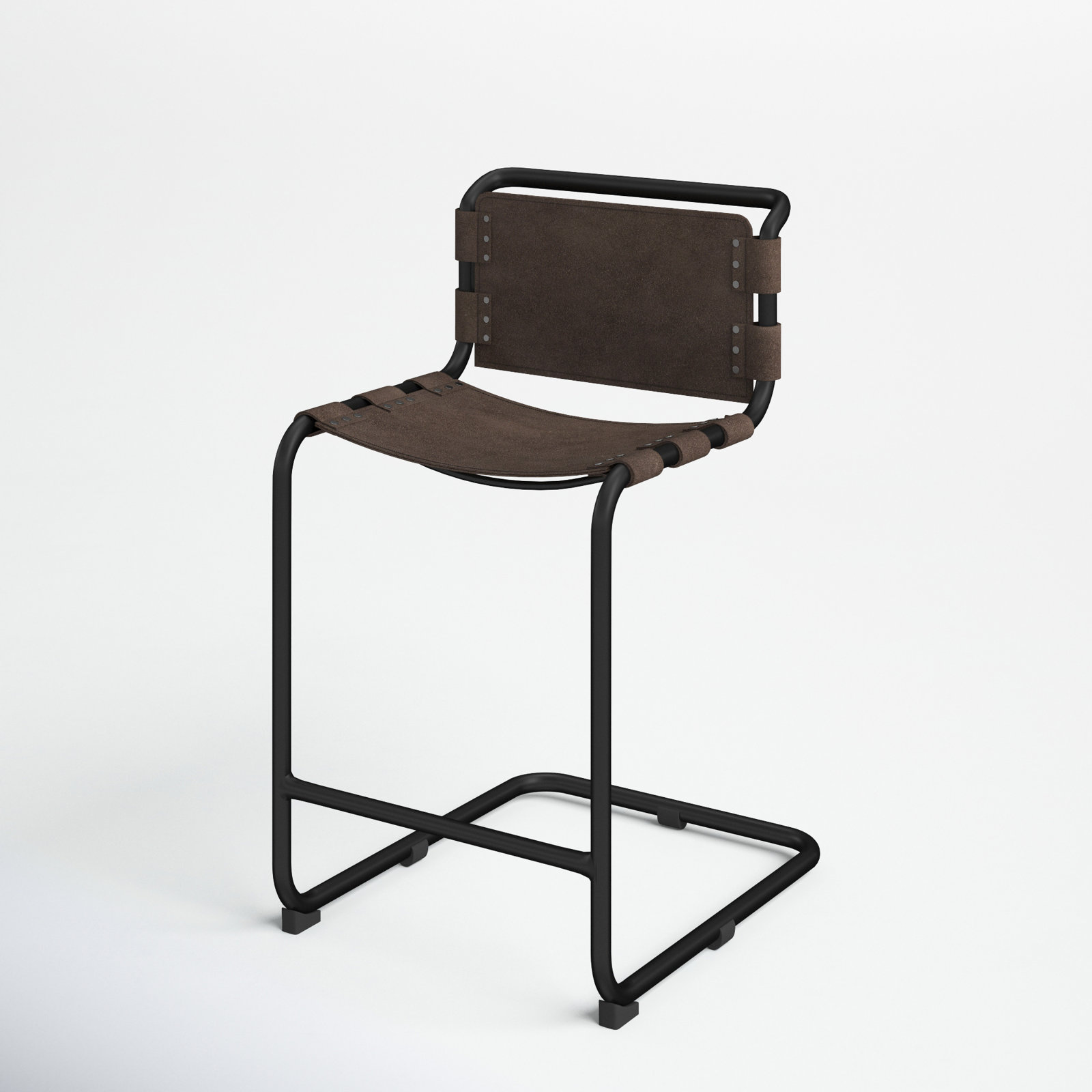 Otelia Counter & Bar Stool, Counter Stool (26” Seat Height), Dark Brown