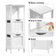 Peru Freestanding Bathroom Cabinet with 2 Drawers