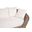 Carletta 227cm Wide Curved Wood Patio Daybed