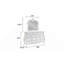 Commode 9 tiroirs Opulence