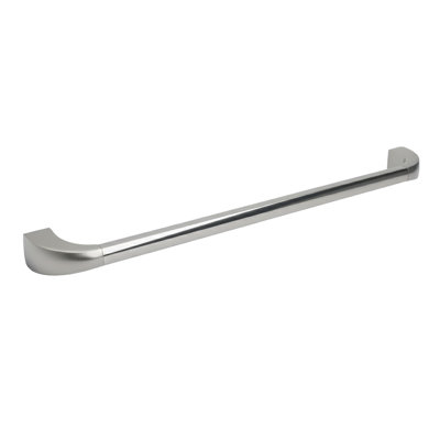 Porte-serviettes de salle de bain - Support mural en acier inoxydable au fini chromé de 20 po avec trousse de fixation - Design moderne résistant à la rouille pour la salle de bain, la toilette ou le lavabo
