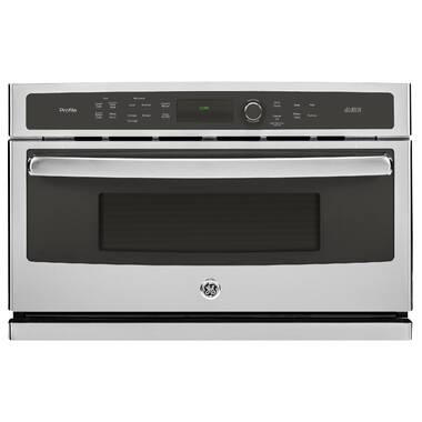 FLOOR MODEL GE Profile™ 1.7 Cu. Ft. Black Stainless Steel Over The Range  Microwave, Don's Appliances