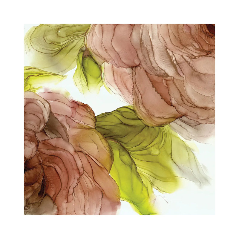 Peonies II by Monet & Manet - Wrapped Canvas Gallery-Wrapped Canvas Giclée, 30.48 cm H x 30.48 cm W