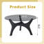 Table basse en verre