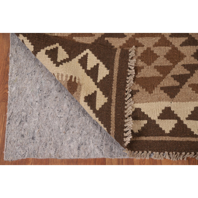Tapis réversible en laine Kilim 5 x 7