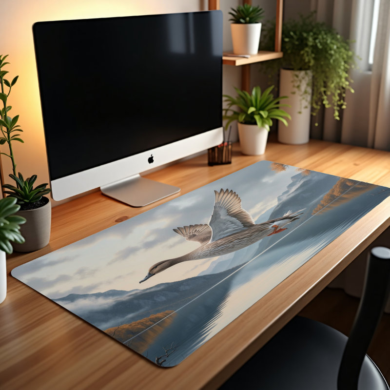 Polyester Desk Pad, 31.5x15.5