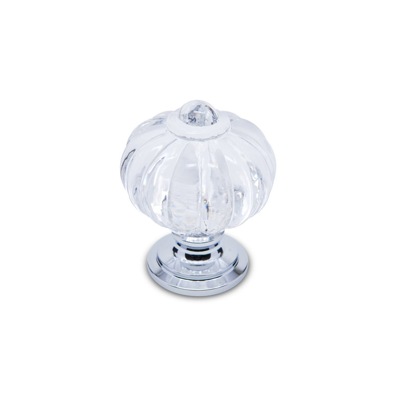 CK Series 1 1/8" Diameter Round Knob, Chrome