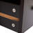 Transitional Nightstand End Table With USB Charging Station
