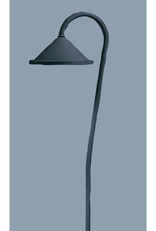Berkeley LED Pathway Light, 27" H x 8.38" W, Satin Black
