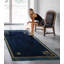 Oriental Area Rug in Blue