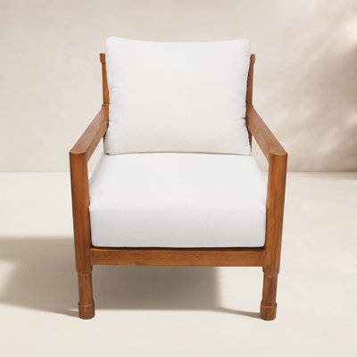 Bronson Teak Patio Lounge Chair