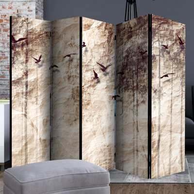 Hraztan 172cm H Folding Room Divider