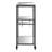Jurgensen Miranda Steel and Glass Bar Cart-1299622226