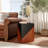Black Brown Block End Table-2006079841