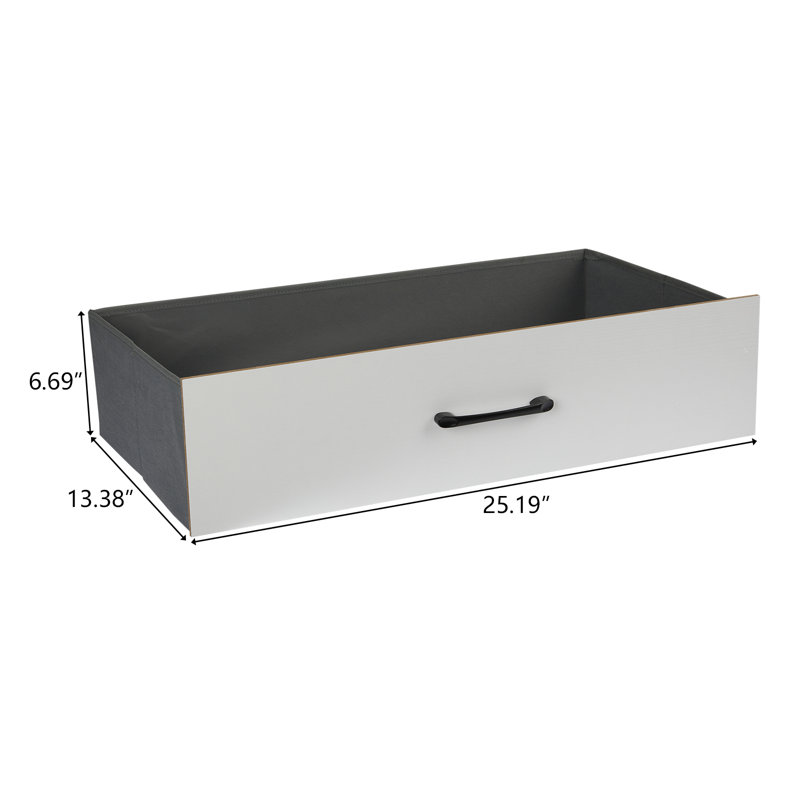 Cherylene 52.75'' W 6 - Drawer Dresser, White
