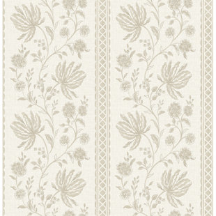 Papier peint à rayures Edgemoor Jacobean
