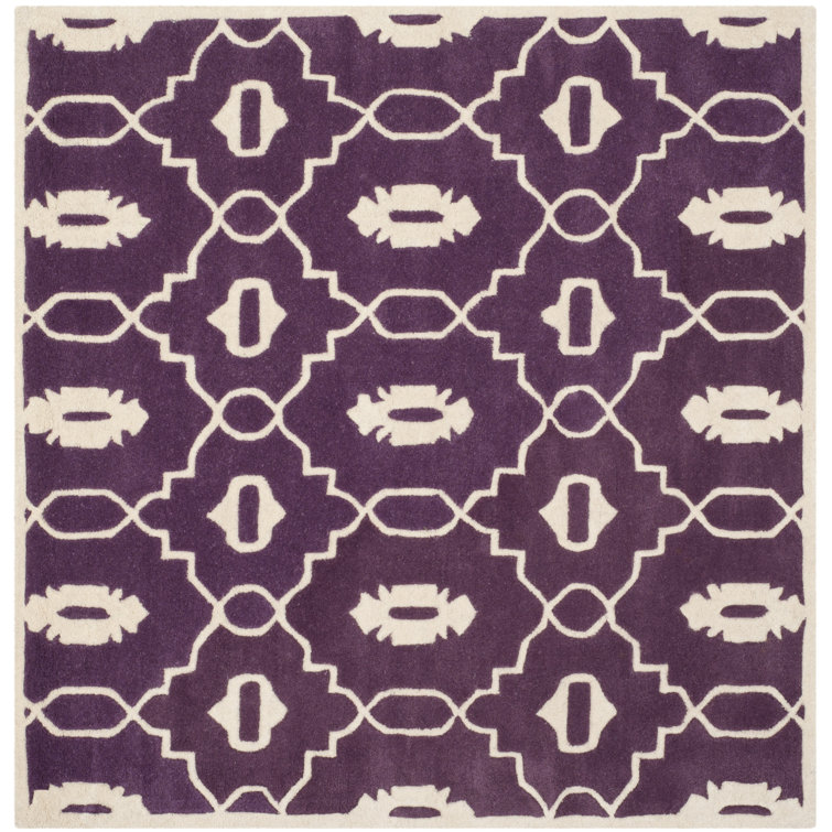 Carolene Hand Tufted Wool Geometric Rug