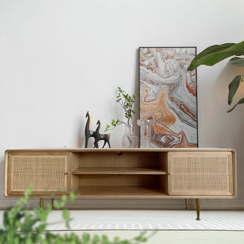 Meuble télé Burwood, H 23,62 po x L 59,06 po x l 15,75 po